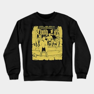 YELLOW GOLDEN GIRLS THANK THUG LIFE Crewneck Sweatshirt